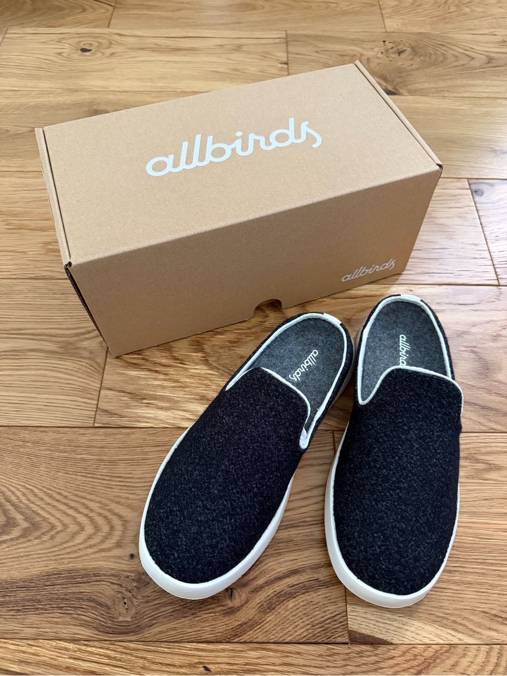 NWT Allbirds Women’s Wool Lounger Mule Medium Grey